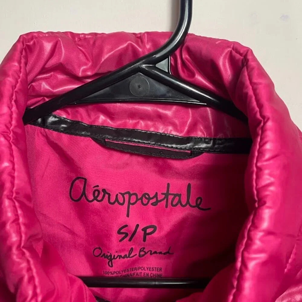Aeropostale Pink Puffer Jacket